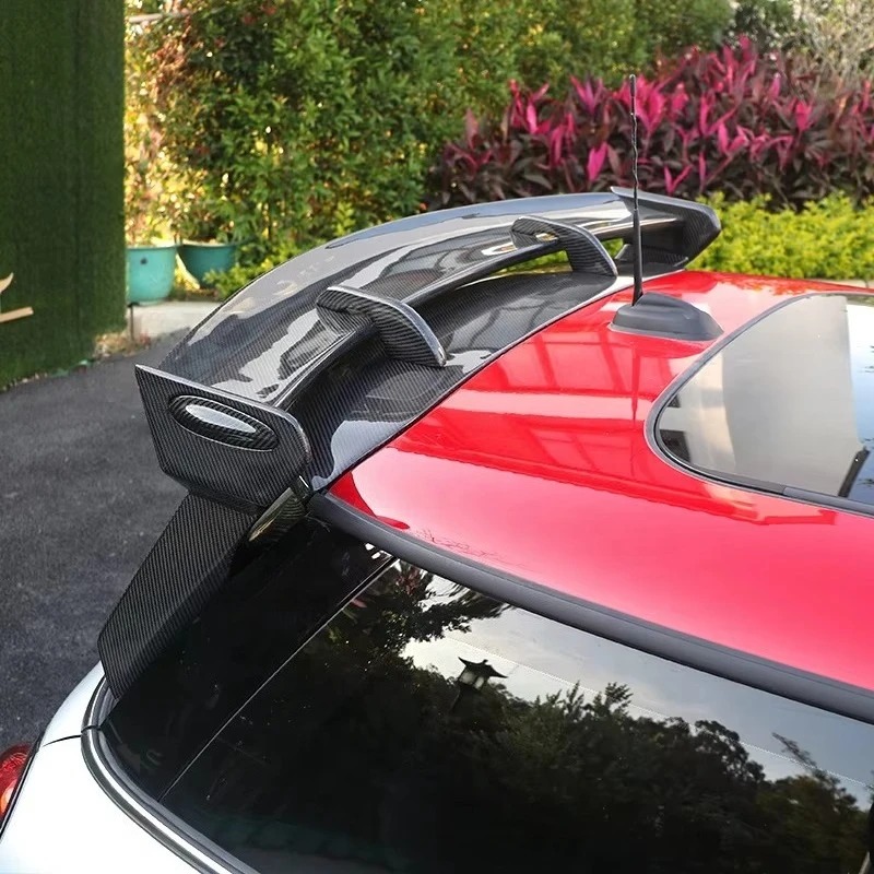 GMC Style Carbon Fiber Rear Spoiler for MINI JCW F56  S 2014-2023 Tail Wing Roof Body Kit
